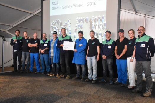 Winnaars SCA Safety Award