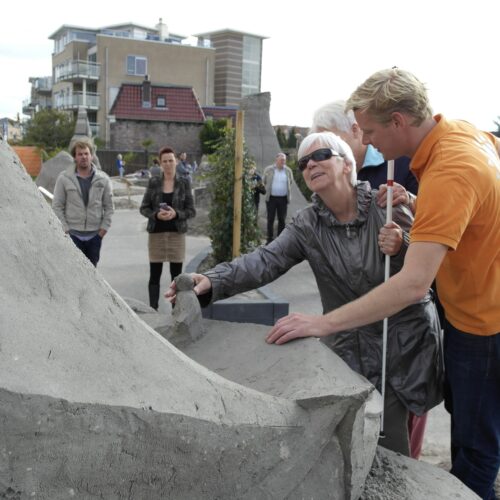 Zandsculpturen Festival Sneek Blindendag