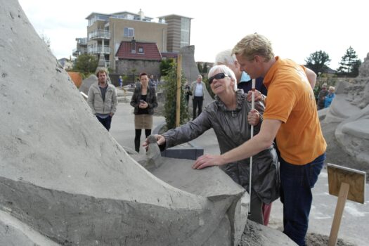 Zandsculpturen Festival Sneek Blindendag