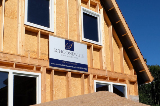 Schoonewille bouwt duurzaam met vlas en hout