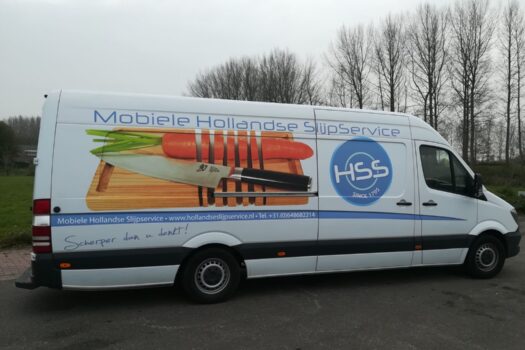 Mobiele Hollandse SlijpService slaat zijn vleugels uit