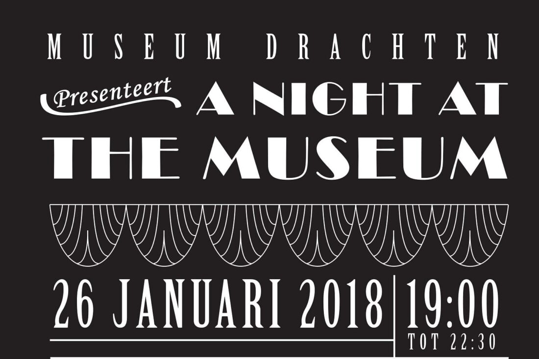Museum Dr8888 trapt Culturele Hoofdstadjaar op feestelijke wijze af met Museumnacht