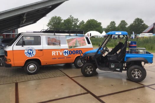 Waterstofauto ROC Friese Poort aanwezig op TransFuture-festival Groningen