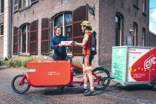 Cycloon en Librije’s Winkel werken samen aan schone bezorging