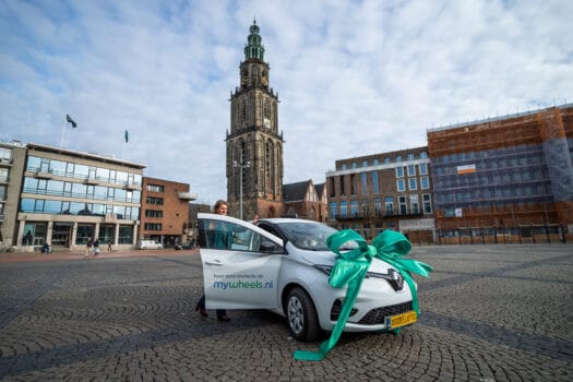 MyWheels plaatst 1.000ᵉ deelauto in Groningen