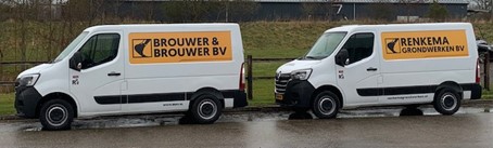 Verhuizing Brouwer & Brouwer en Renkema Grondwerken