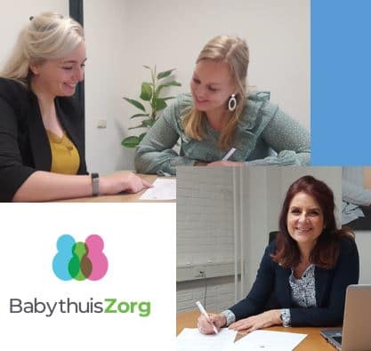 Samenwerking tussen babythuiszorg een feel gezinsondersteuning