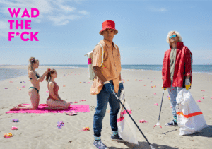 Campagne WAD THE F*CK: voor een plasticvrije waddenzee