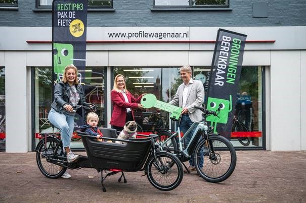 Fietsactie Groningen Bereikbaar uitgebreid: speed pedelec en elektrische bakfiets in gemeente Westerkwartier