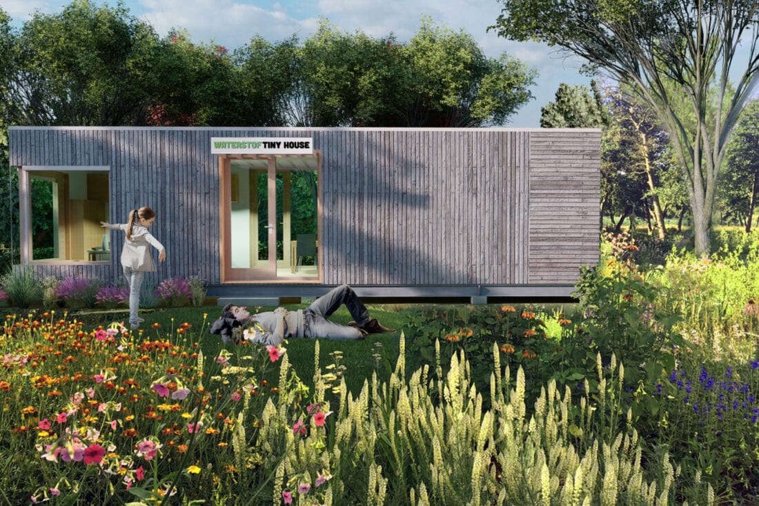 Waterstof Tiny House toont mogelijkheid van waterstof als energiebron