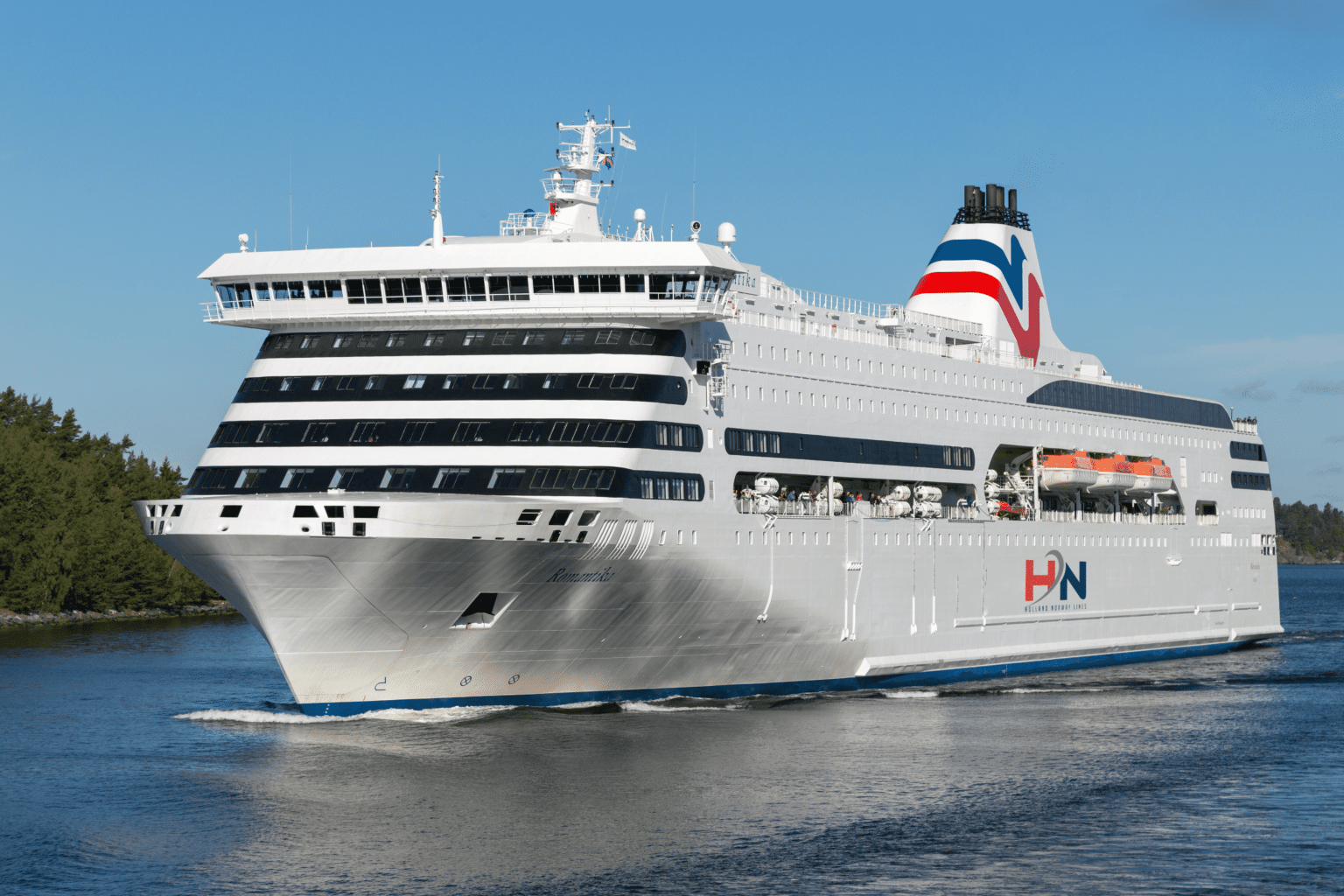Holland Norway Lines Ferrylijn voor Groningse Eemshaven naar Noorse Kristiansand