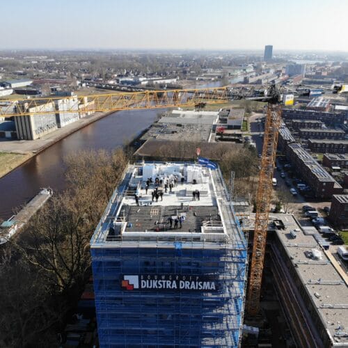 Hoogste punt nieuwbouw Antillenstraat bereikt 