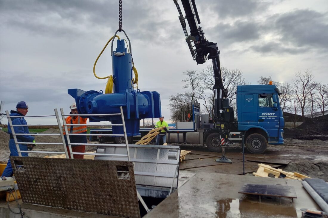 Nieuwbouw vier poldergemalen voor Wetterskip Fryslân