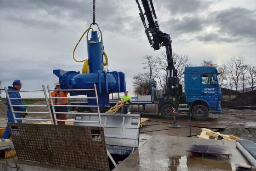 Nieuwbouw vier poldergemalen voor Wetterskip Fryslân