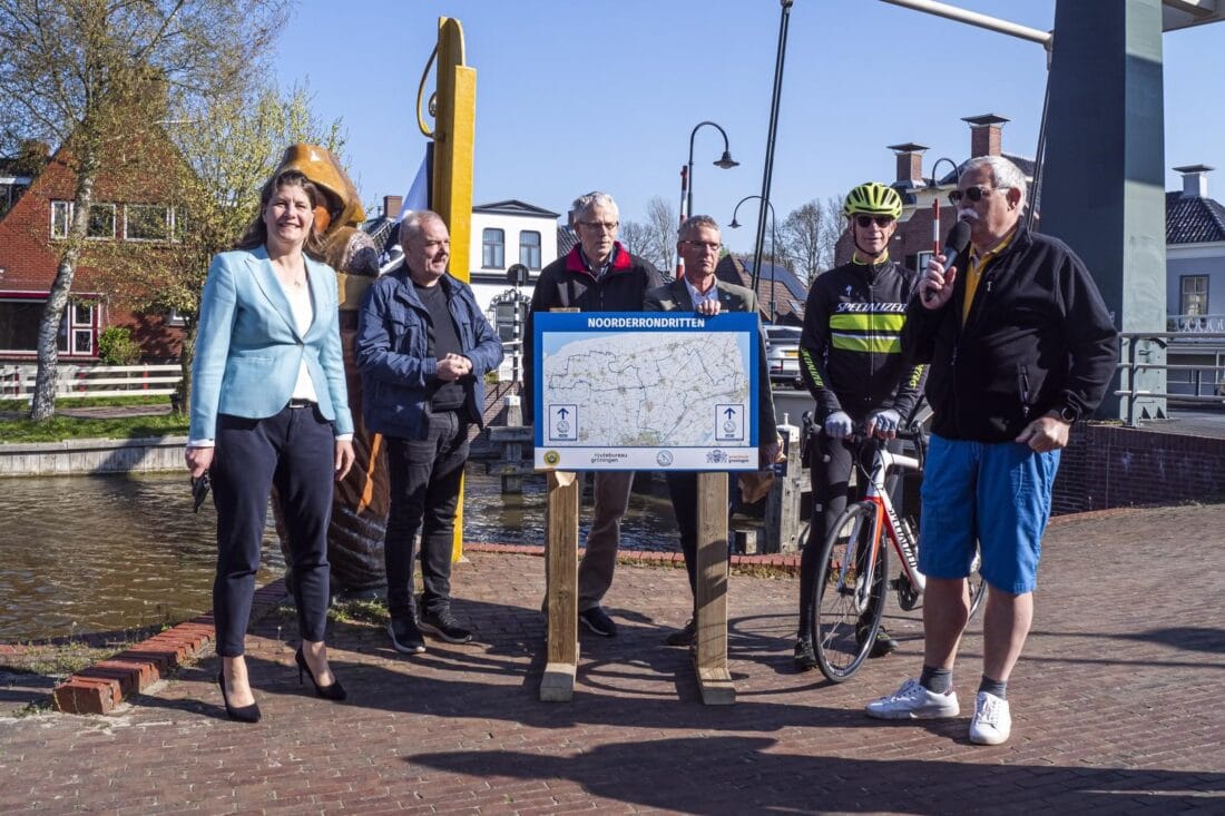 Noorderrondritten: nieuwe fietsroute van 144 kilometer geopend 