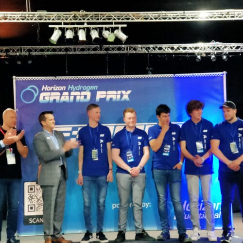 Team Alfa-college wint prijs voor beste promo tijdens WK waterstofrace