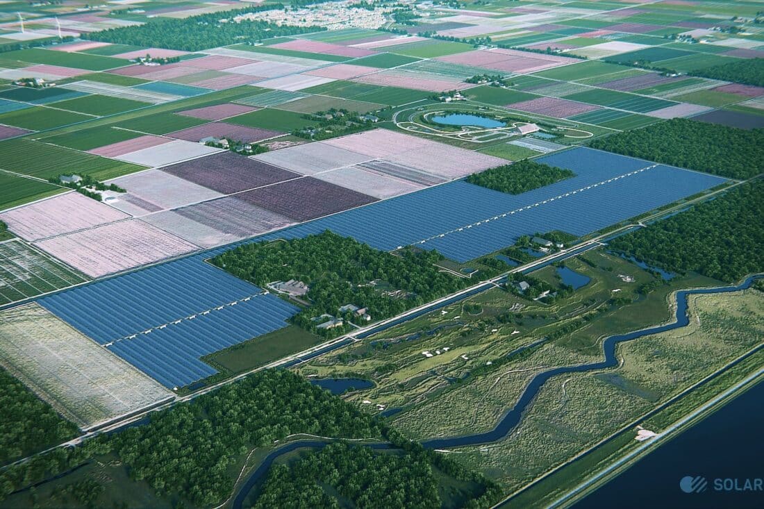 Grootste zonnepark van Nederland aangesloten in Biddinghuizen; door Solarfields gerealiseerd