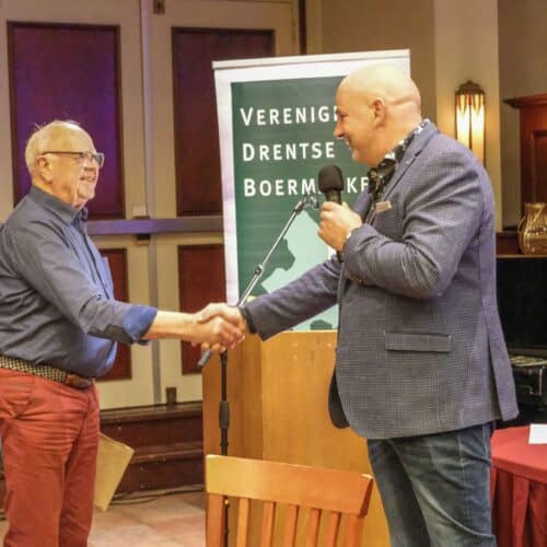 Jan van der Struik erelid Vereniging Drentse Boermarken