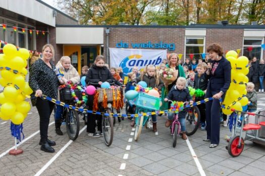 Basisschool De Wiekslag in Groningen wint ANWB Verkeersplein