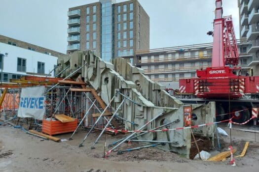 Nieuwe plek voor monumentale Jan van der Zee-trap