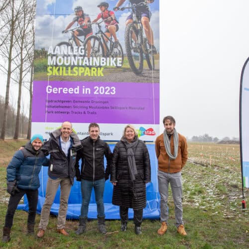 Start aanleg mountainbike skillspark in Meerstad