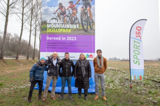 Start aanleg mountainbike skillspark in Meerstad