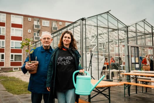 Volkshortus Selwerd: nieuwe ontmoetingsplek en kweekkas in Selwerd