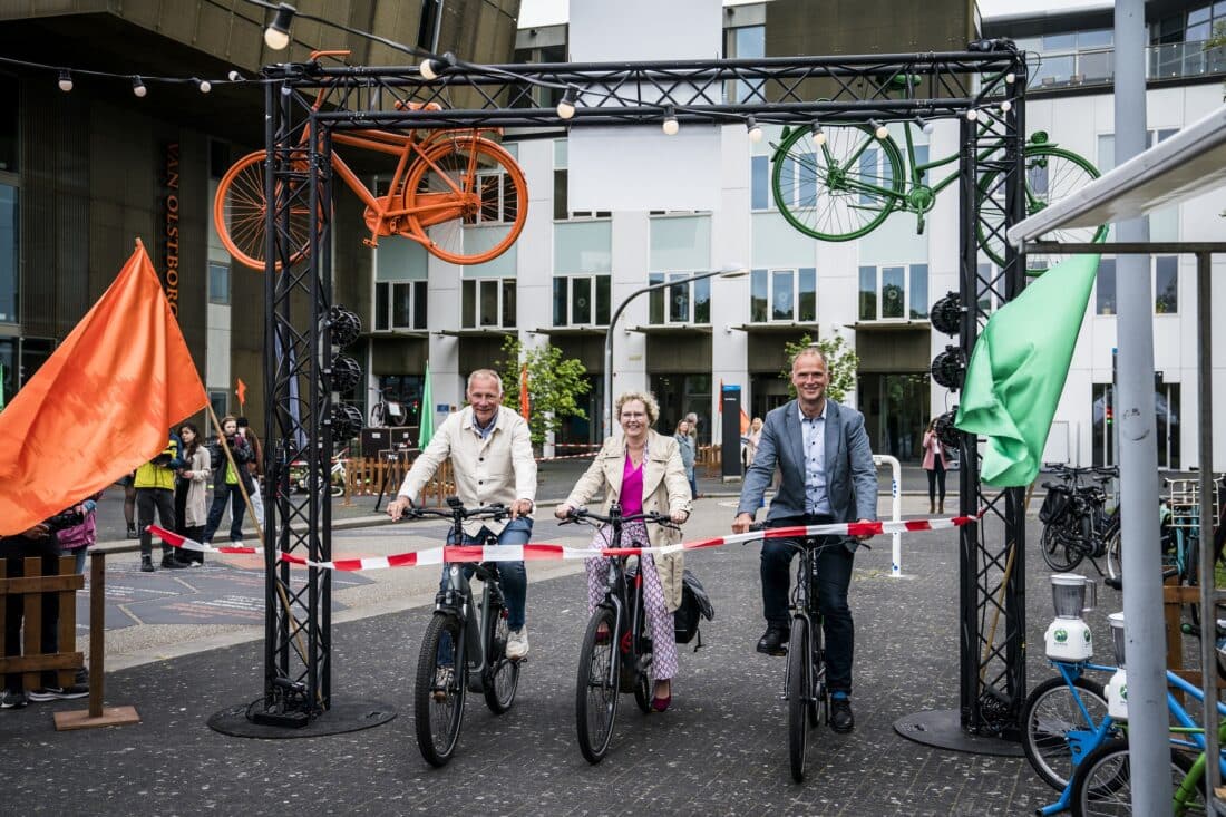 Fietstival van start op Campus Groningen