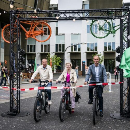 Fietstival van start op Campus Groningen