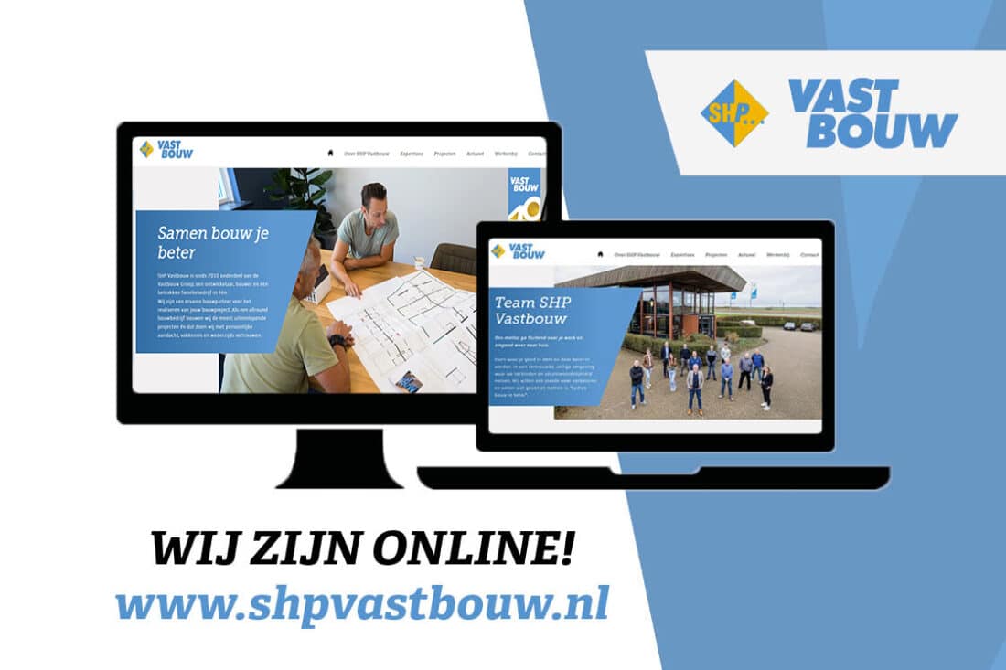 Nieuwe website voor SHP Vastbouw