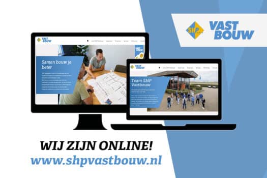Nieuwe website voor SHP Vastbouw