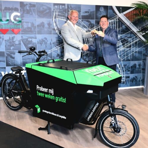 Elektrische cargobike nu ook beschikbaar voor ondernemers