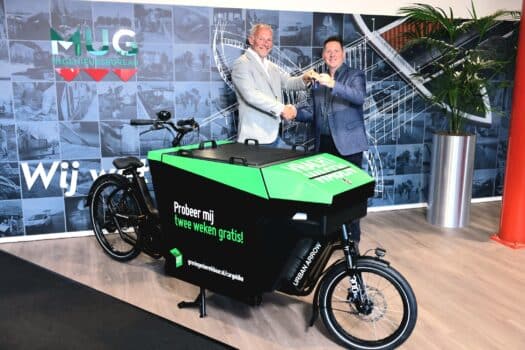 Elektrische cargobike nu ook beschikbaar voor ondernemers