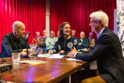 Preview Radio-opnames voorbeschouwing De Tocht met o.a. Dione de Graaff, Erben Wennemars en Wiebe Wieling