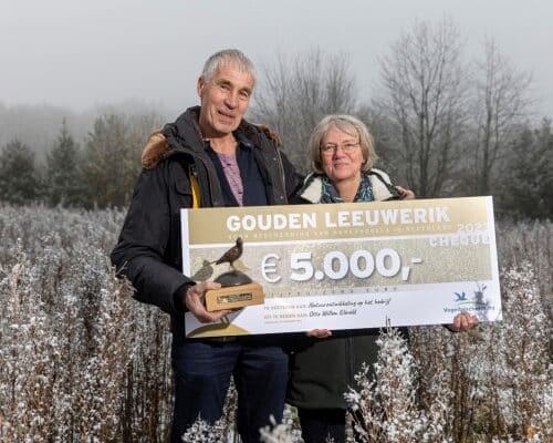 Gouden Leeuwerik voor akkerbouwer Otto Willem Eleveld uit Hooghalen