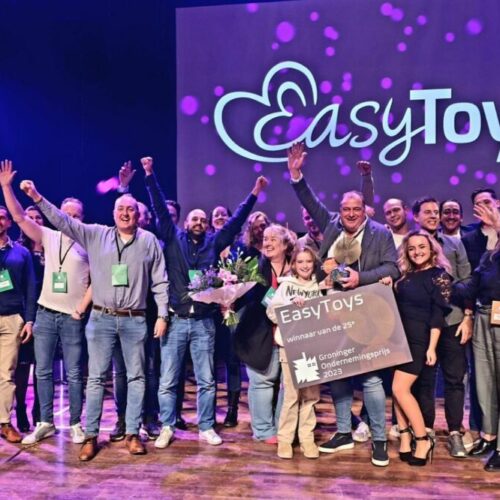 Webwinkel EasyToys winnaar Groninger Ondernemingsprijs