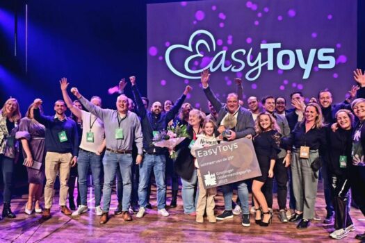 Webwinkel EasyToys winnaar Groninger Ondernemingsprijs