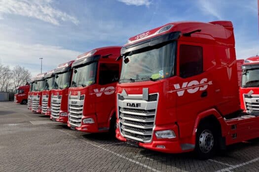 Serie nieuwe DAF XG trekkers voor Vos Transport Group