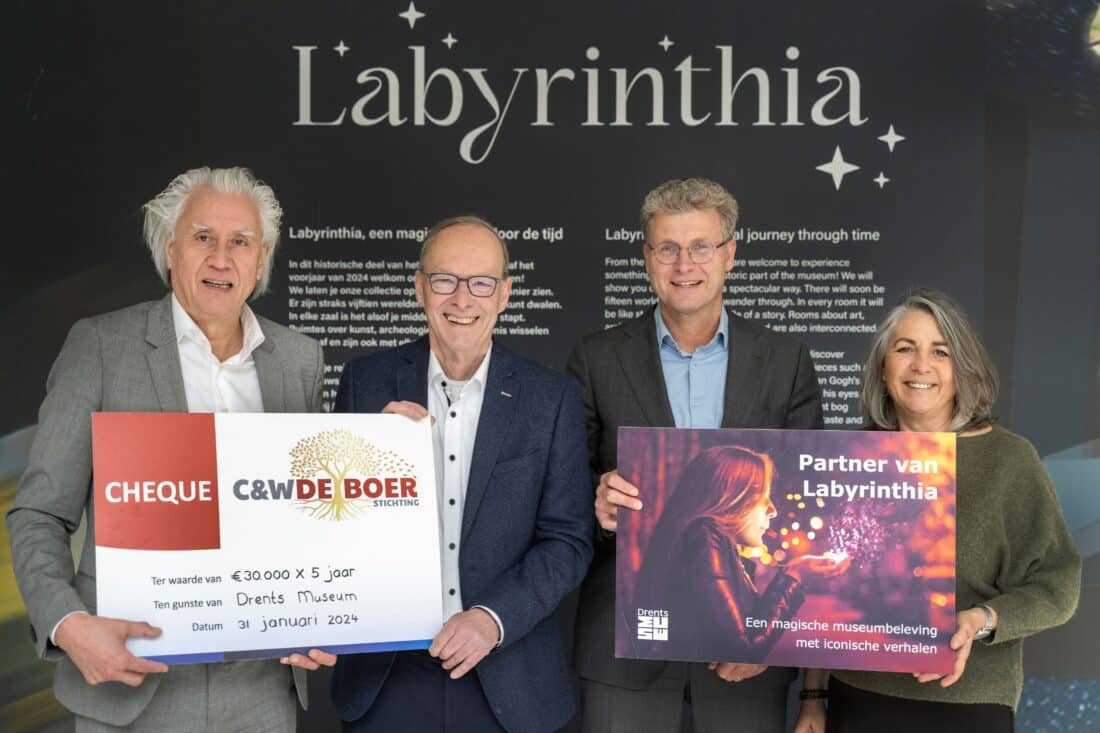 C&W de Boer Stichting verlengt partnership Drents Museum