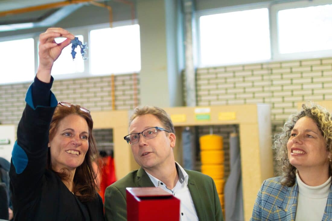 Textielhub officieel geopend door wethouder Circulaire Economie