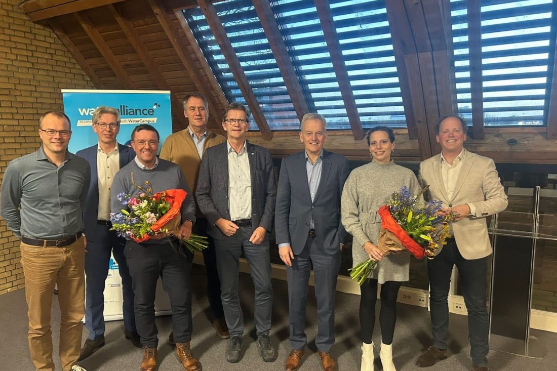 Sigrid Scherrenberg en Johan Langius in Raad van Toezicht Water Alliance