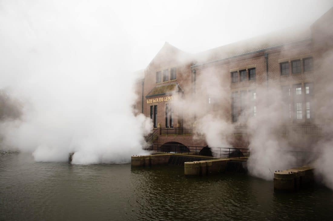 Woudagemaal onder stoom in de voorjaarsvakantie