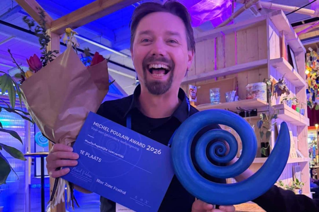 Fryslân Bloeit wint Michel Poulain Award op Blue Zone Festiva